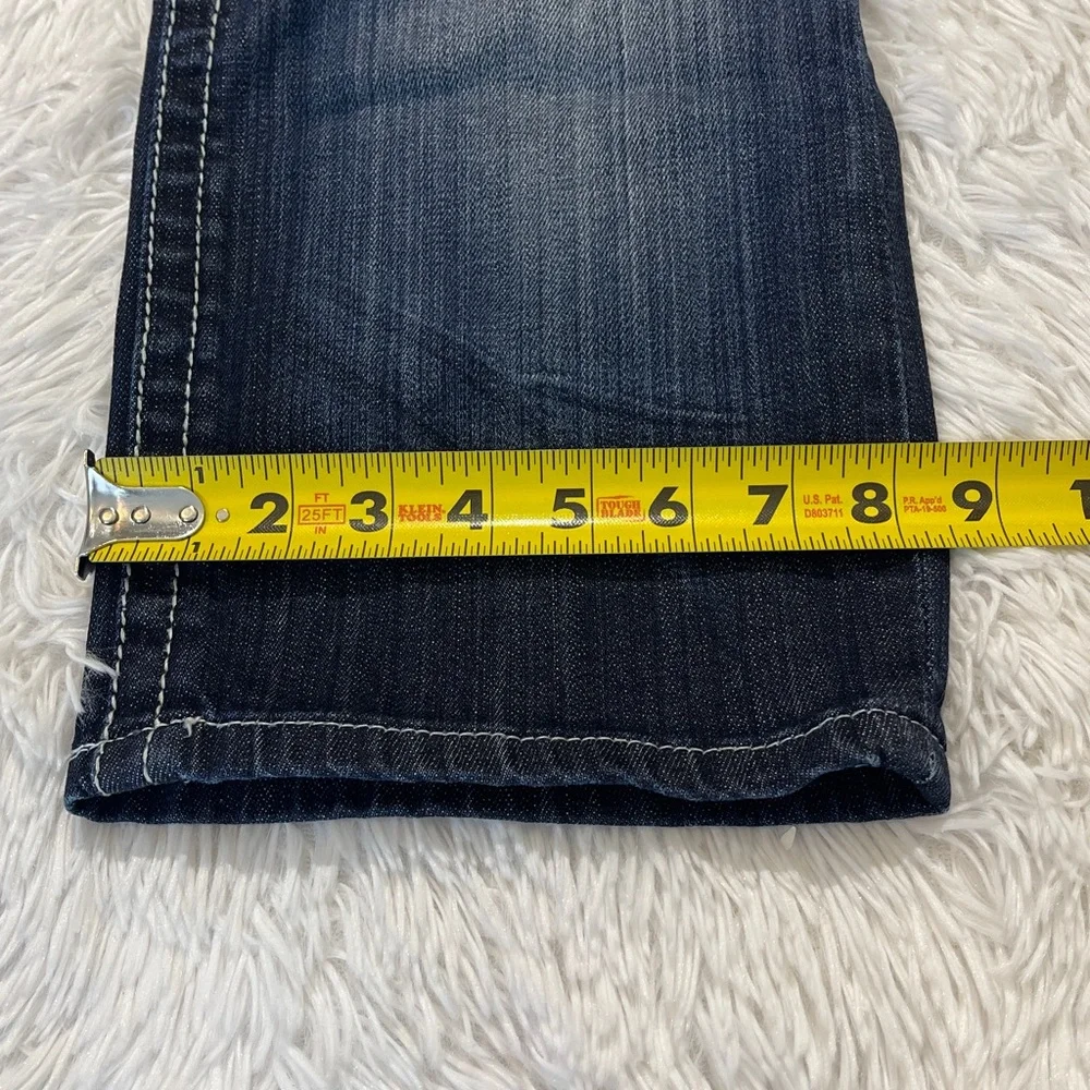 Maurices ORIGINAL Dark Blue Ankle Jeans/Capris WOMENS SIZE 7/8 denim